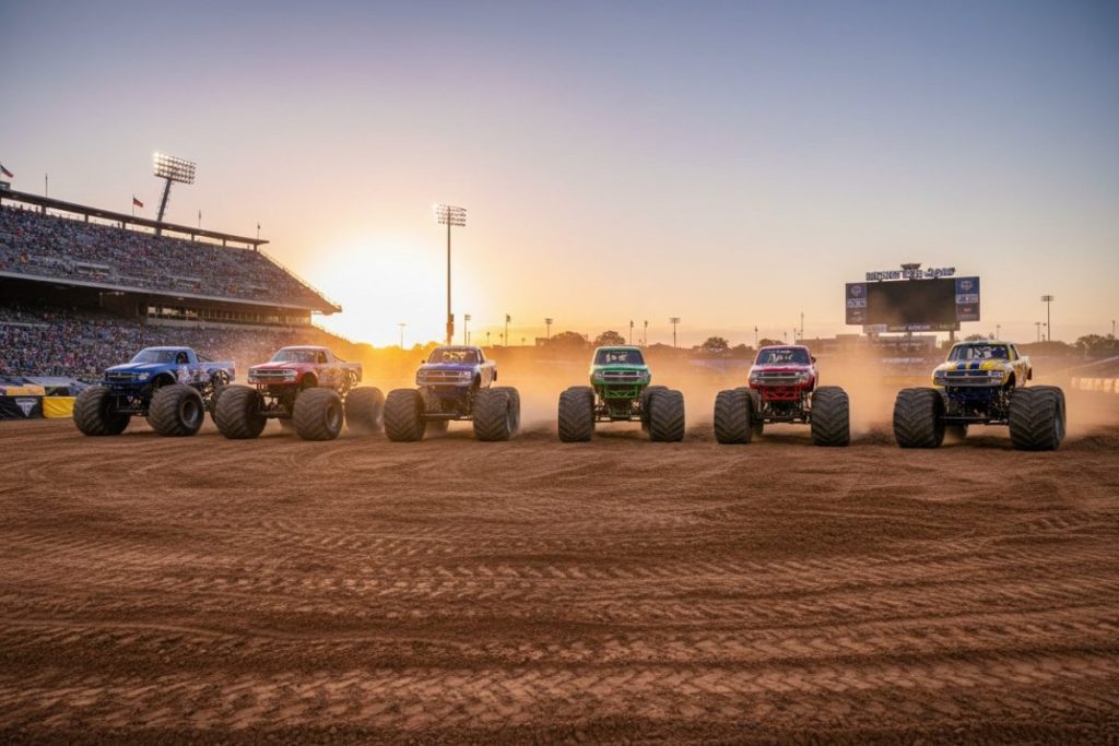 Calendrier spectacle Monster Truck en France pour 2025