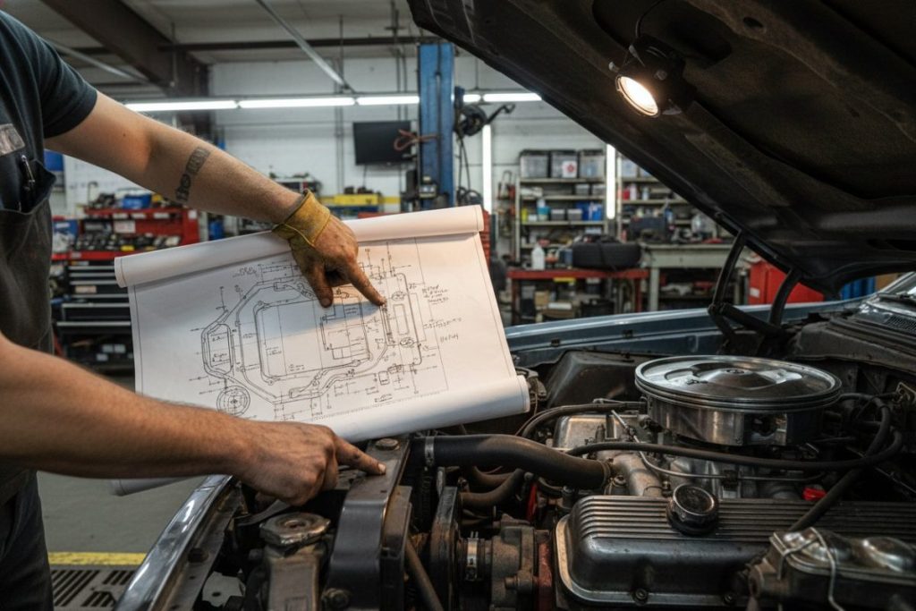 Schéma sous capot Megane 3 : décryptez le compartiment moteur