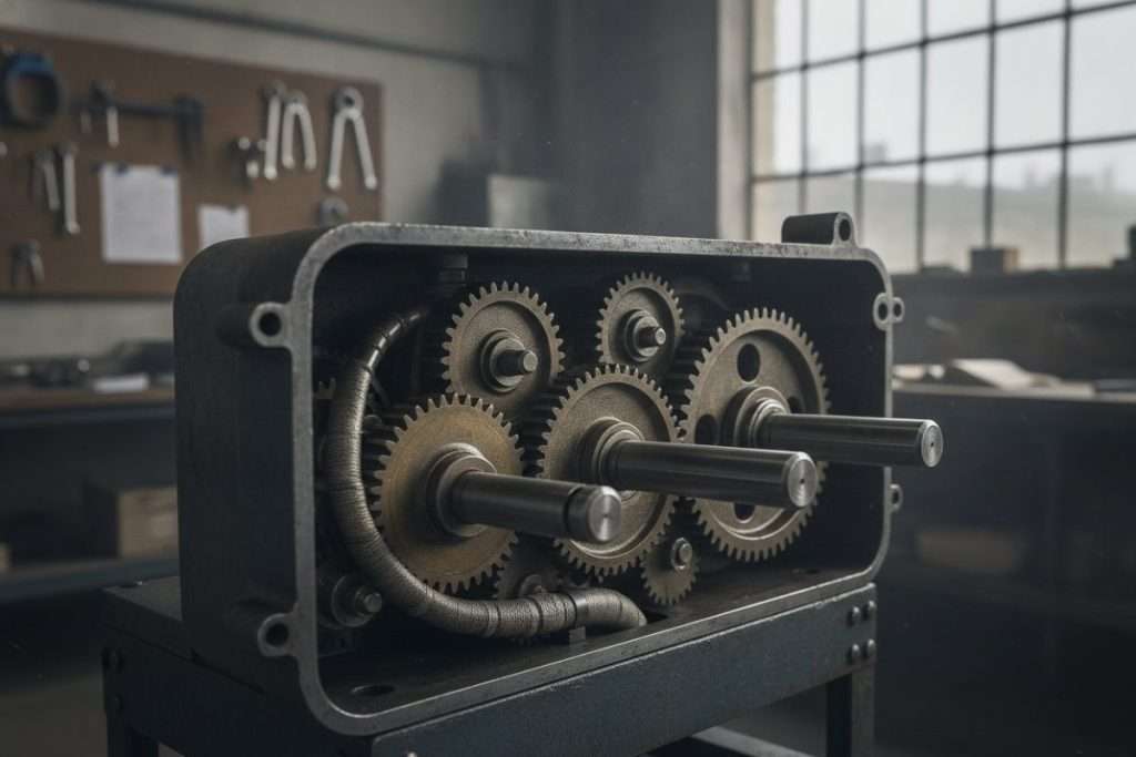Schéma d’une boîte de vitesse : fonctionnement et composants