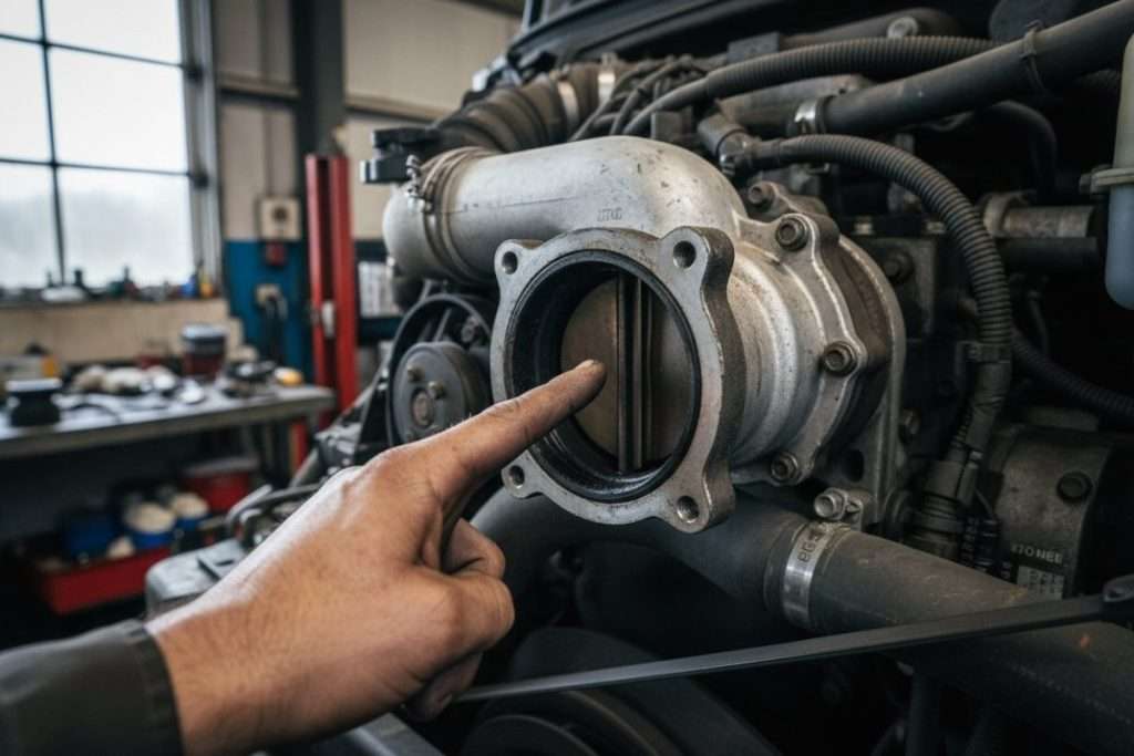 Boîtier papillon diesel : pourquoi reste-t-il ouvert ?