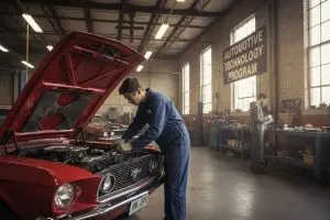 Faire réparer sa voiture dans une école de carrosserie